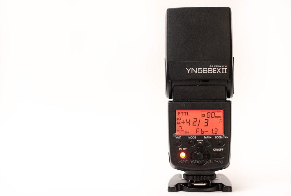 Flash Yongnuo YN 568 EX-II para Canon